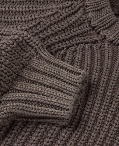 3 Gauge 'Vintage Brown' Knit