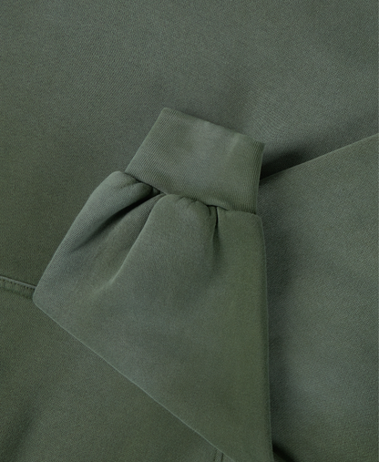 450 GSM 'Faded Olive' Hoodie