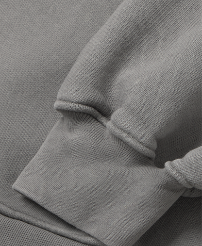 600 GSM 'Mud Gray' Hoodie
