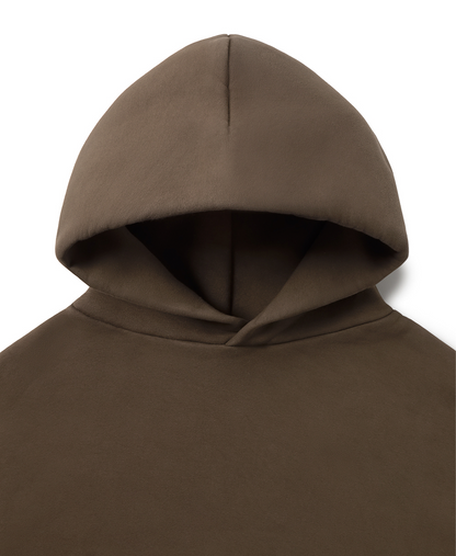 750 GSM 'Mocha Brown' Hoodie