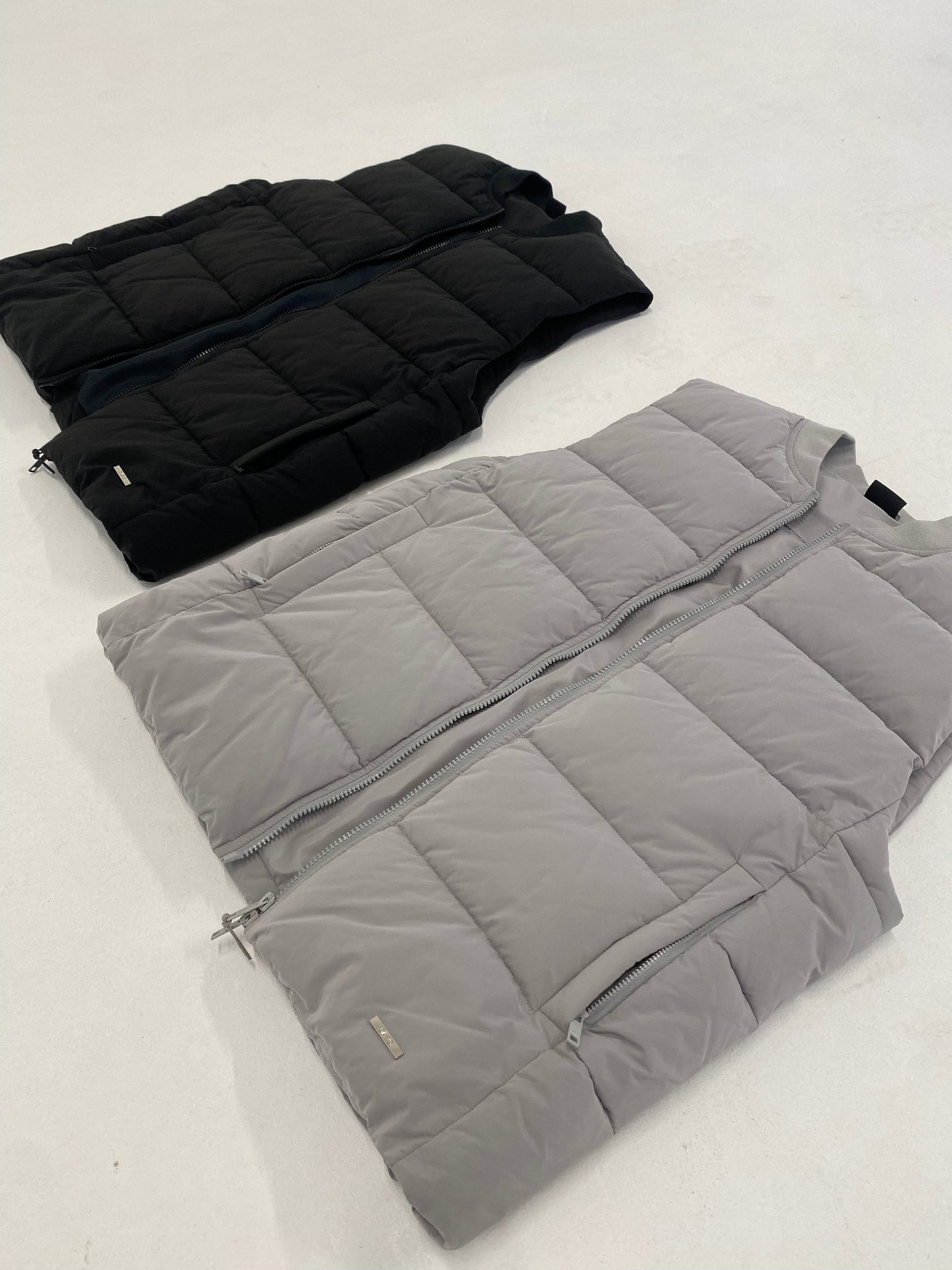 Capo Puffer Gilet - Dove Grey