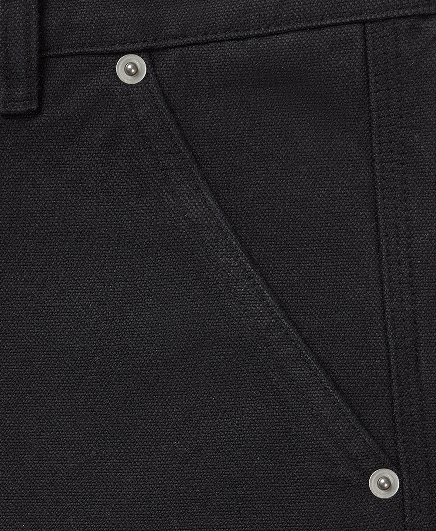 'Jet Black' Carpenter Pants