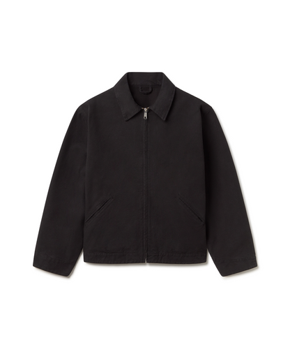 'Jet Black' Work Jacket
