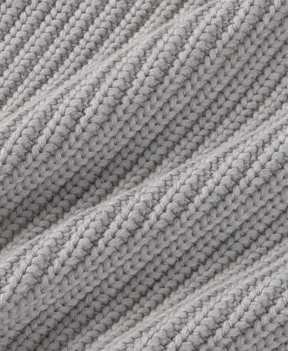 3 Gauge 'Light Heather Gray' Knit