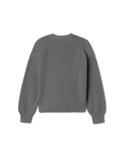 7 Gauge 'Mud Gray' Knit