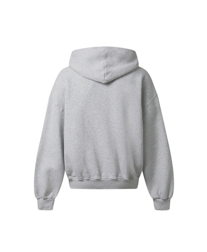 450 GSM 'Light Heather Gray' Zipper