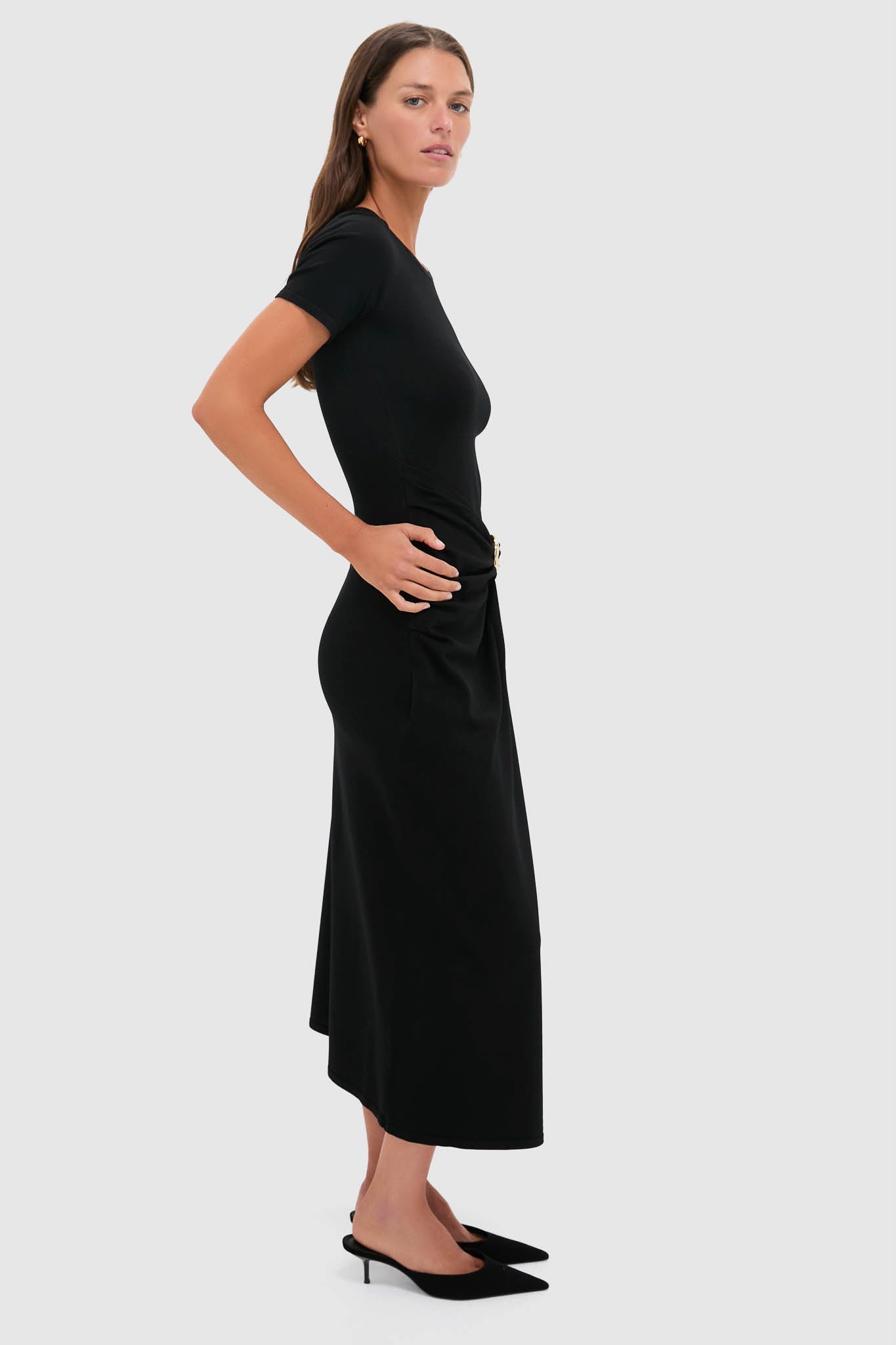 Black Soren T-Shirt Dress