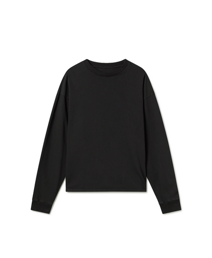 300 GSM 'Jet Black' Longsleeve