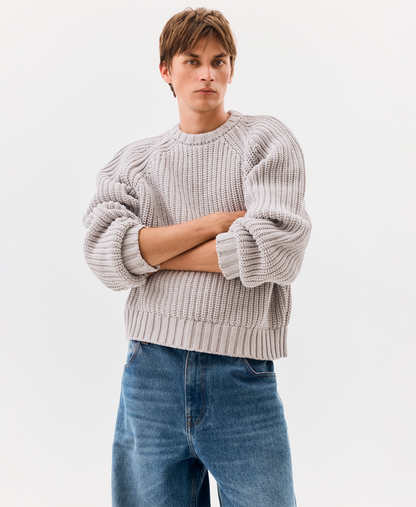 3 Gauge 'Dark Red' Knit