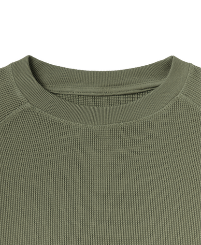 350 GSM 'Olive' Thermal Longsleeve