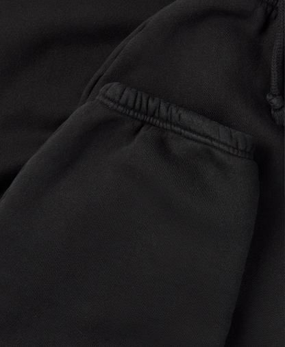 450 GSM 'Jet Black' Sweatpants