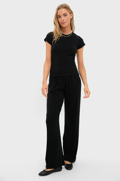 Black Nando Slim Fit Tee