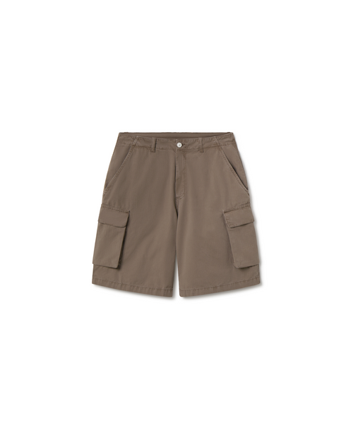 'Chocolate' Ripstop Short Cargo Pants