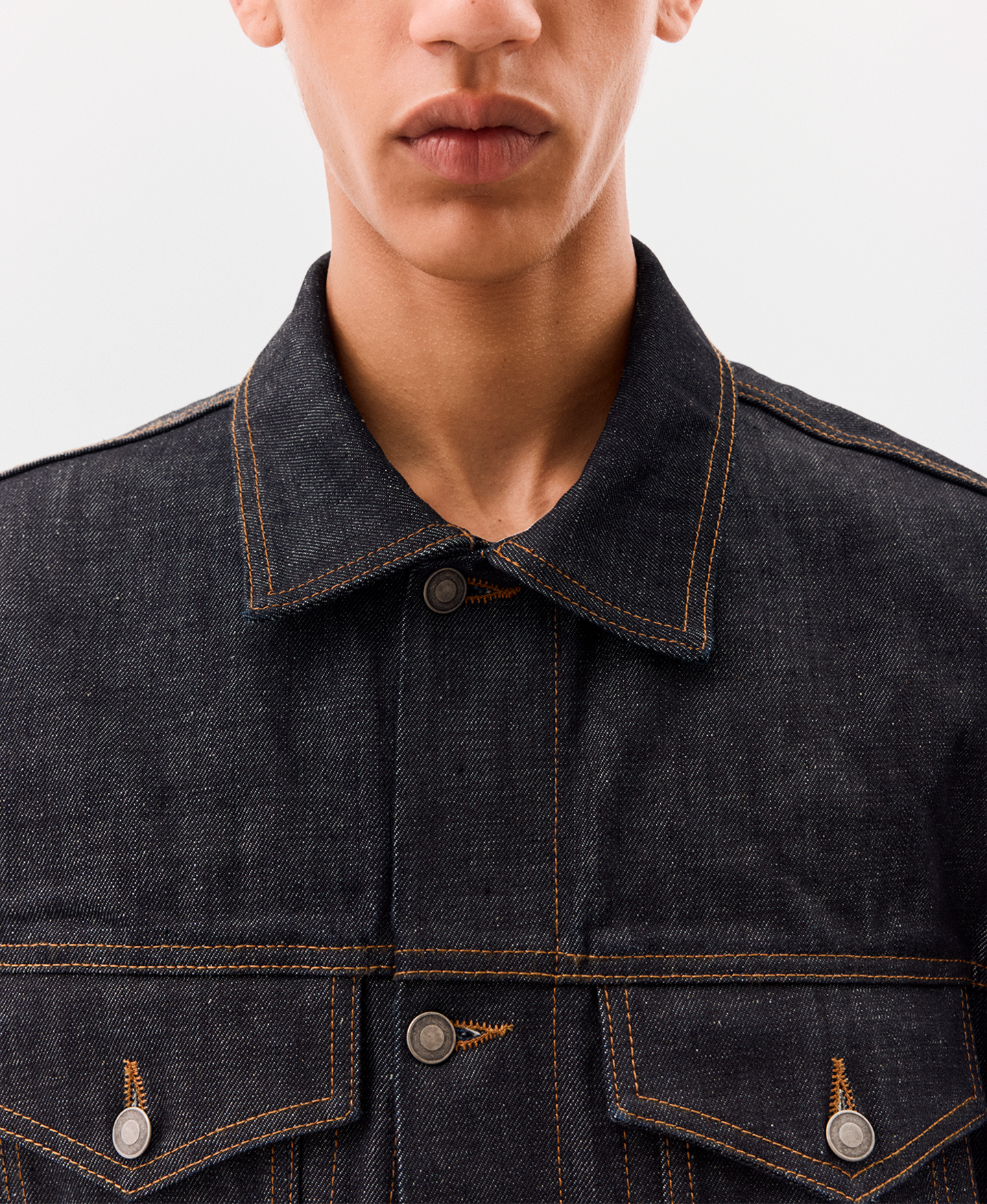 14 oz 'Indigo' Selvedge Raw Denim Jacket