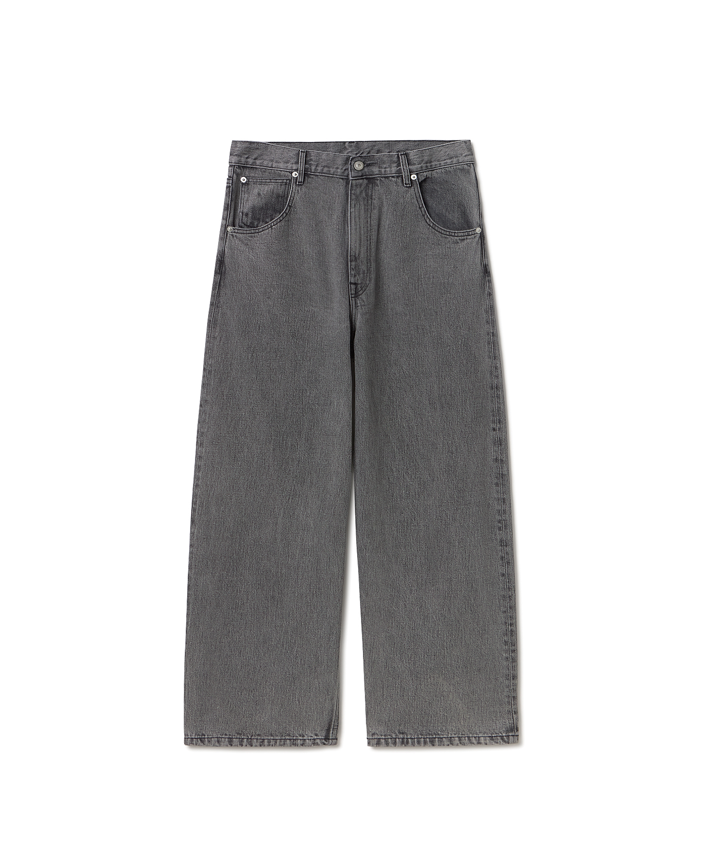14oz 'Gray' Wash Selvedge Denim Jeans
