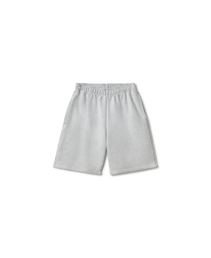 600 GSM 'Light Heather Gray' Short Pants