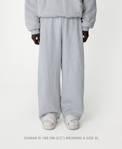 450 GSM 'Iron Gray' Straight-leg Pants