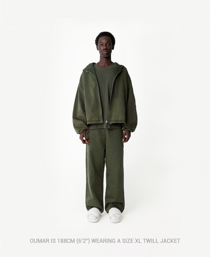 'Navy' Twill Jacket