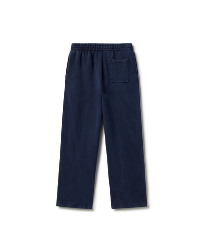450 GSM 'Vintage Navy' Straight-leg Pants