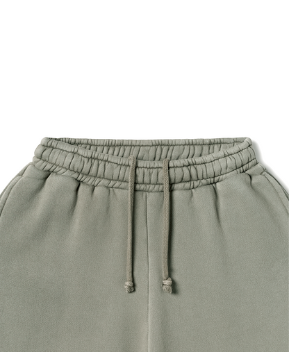 450 GSM 'Vintage Olive' Straight-leg Pants