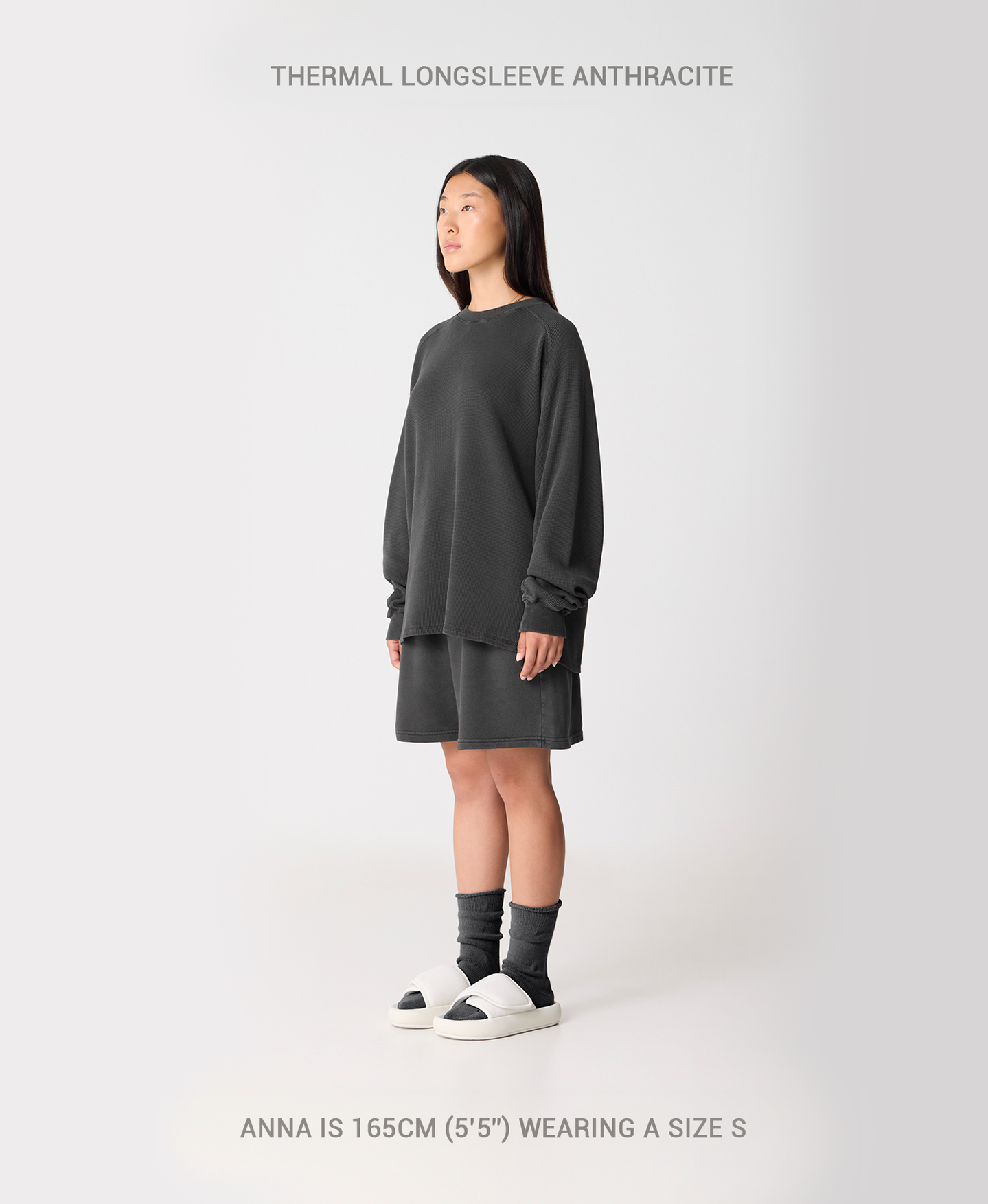 350 GSM 'Vintage Navy' Thermal Longsleeve