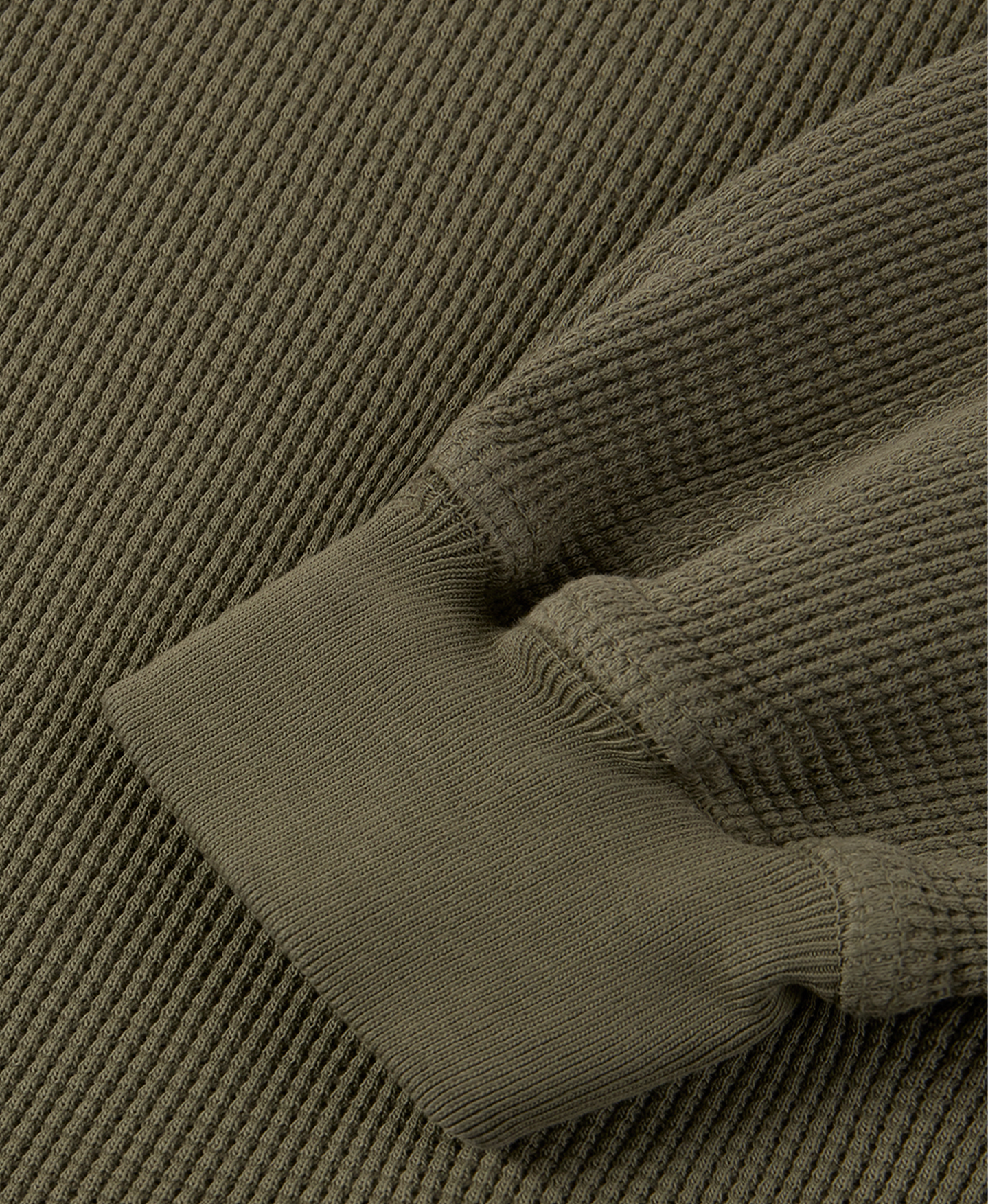 350 GSM 'Army Olive' Thermal Longsleeve