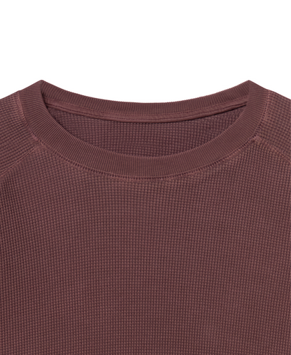 350 GSM 'Burgundy' Thermal Longsleeve