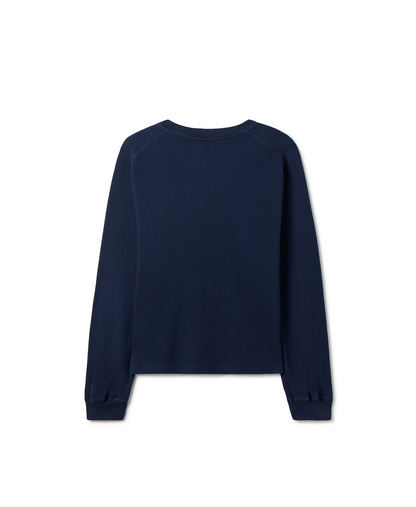 350 GSM 'Navy Blue' Thermal Longsleeve