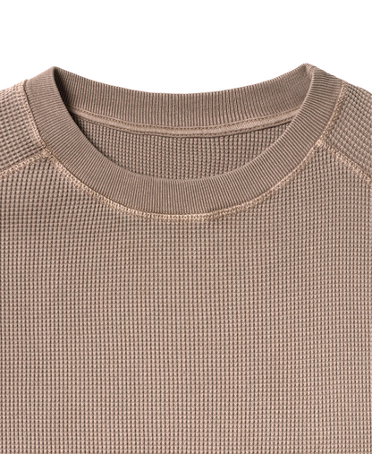 350 GSM 'Vintage Taupe' Thermal Longsleeve