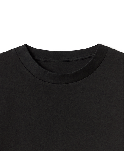 180 GSM 'Jet Black' T-Shirt
