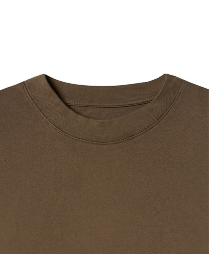 180 GSM 'Mocha Brown' T-Shirt