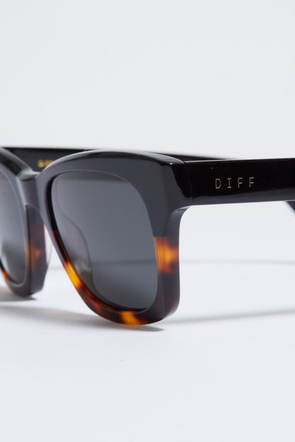 Black Tortoise and Grey Dean Sunglasses