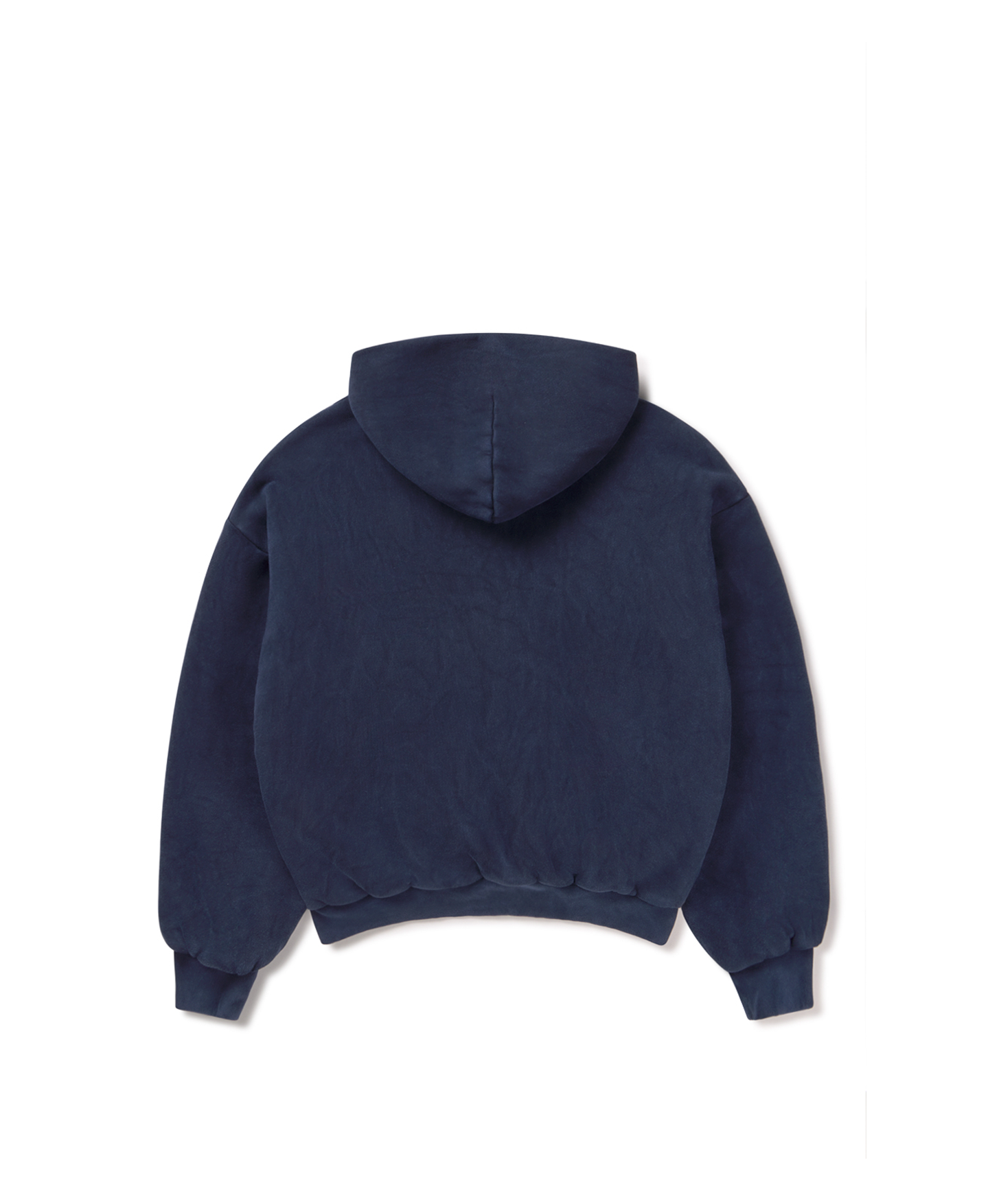 1000 GSM 'Vintage Navy Blue' Double Hoodie