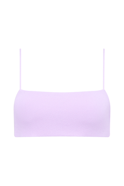 Bandeau Bikini Top | Crispy Orchid