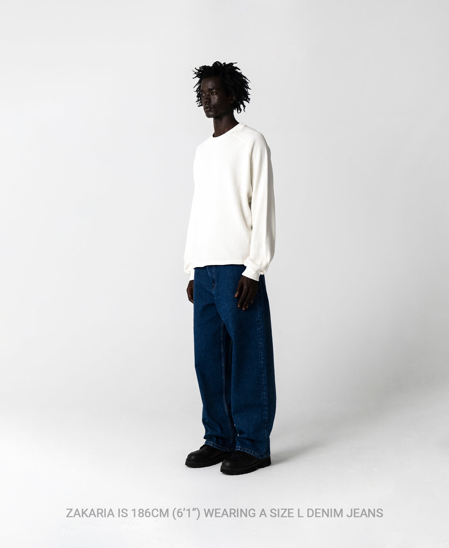14oz 'Stone Wash' Denim Jeans