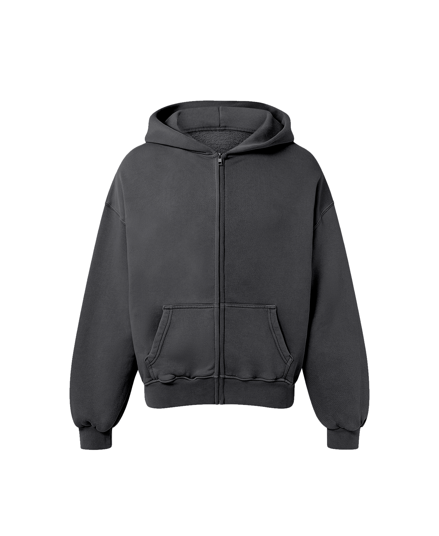 450 GSM 'Anthracite' Zipper