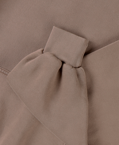 450 GSM 'Vintage Taupe' Zipper