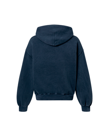 450 GSM 'Vintage Navy Blue' Zipper