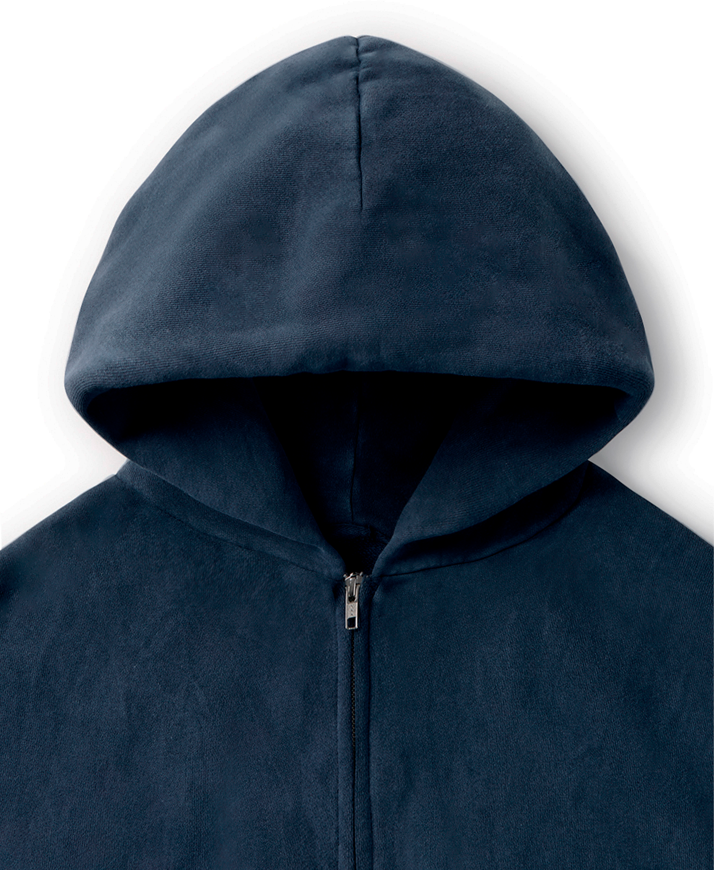 450 GSM 'Vintage Navy Blue' Zipper