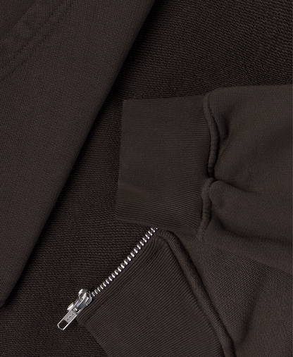 600 GSM 'Chocolate' Zipper