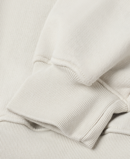 600 GSM 'Ecru' Crewneck