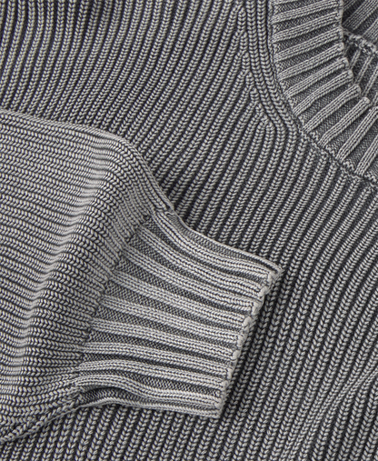 7 Gauge 'Acid Black' Knit