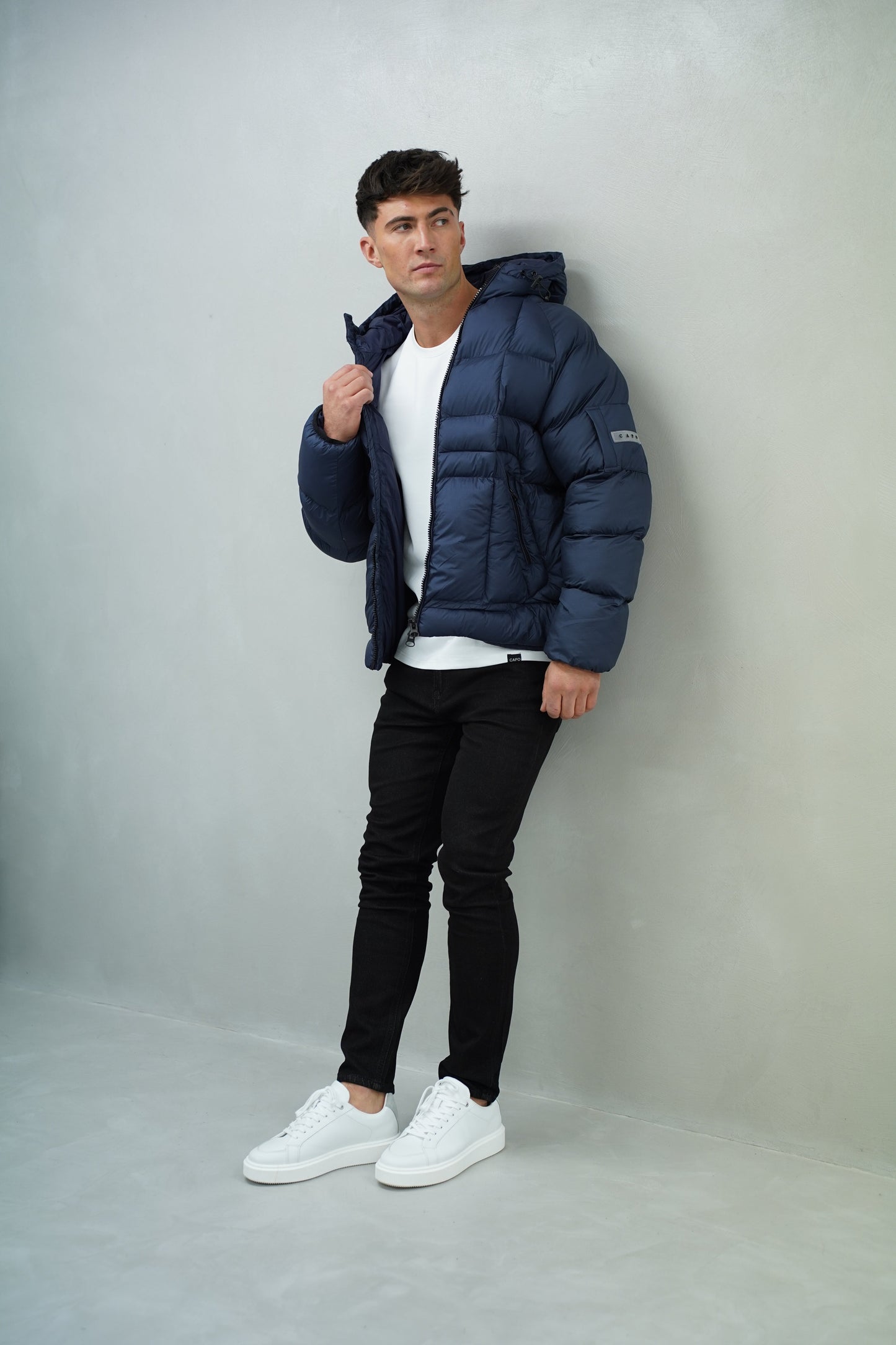Capo CUBE Coat Jacket - Navy
