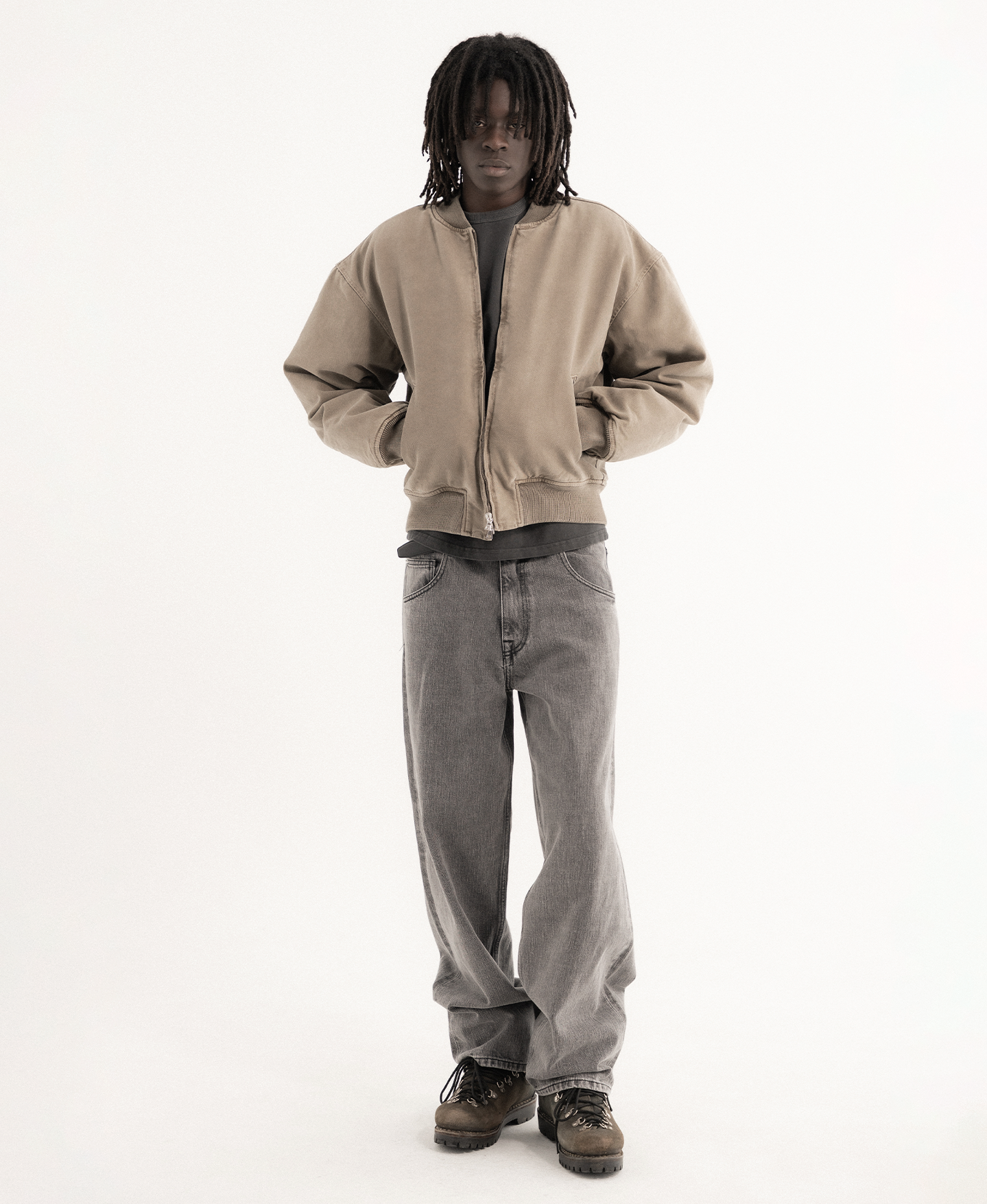 'Brown' Bomber Jacket