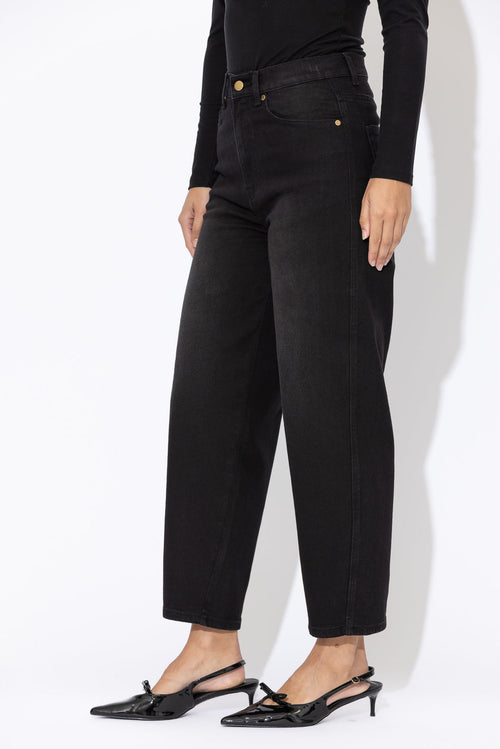 Black Barrel Jean