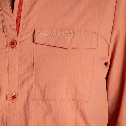 Craghoppers Womens NosiLife Adventure 3 Long Sleeve Shirt