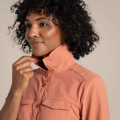 Craghoppers Womens NosiLife Adventure 3 Long Sleeve Shirt