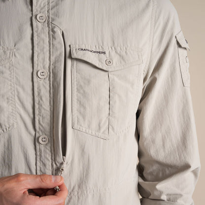 Craghoppers Mens NosiLife Adventure III Long Sleeve Shirt