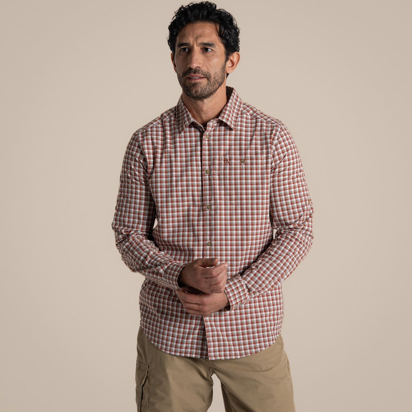 Craghoppers Mens NosiLife Nuoro Long Sleeve Shirt