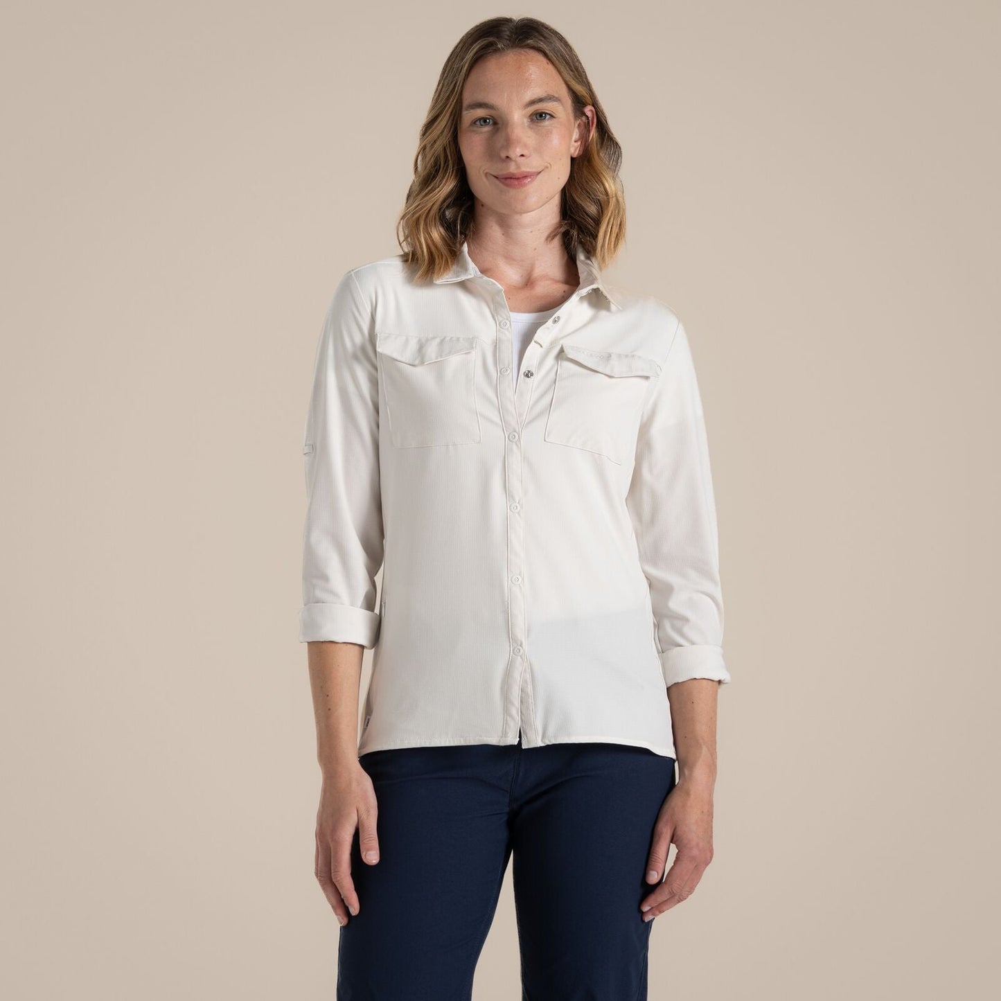 Craghoppers Womens NosiLife Pro 3 UPF Long Sleeve Shirt